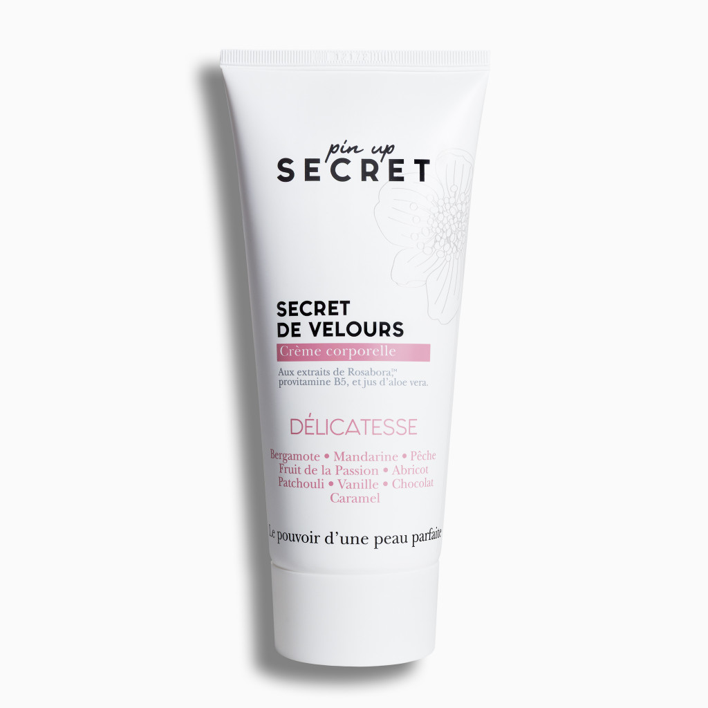 SECRET de VELOURS feuchtigkeitsspendende Körpercreme DELICATESSE