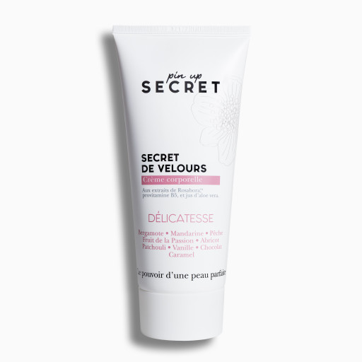 SECRET de VELOURS feuchtigkeitsspendende Körpercreme DELICATESSE
