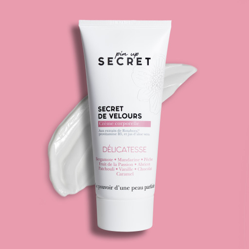 SECRET de VELOURS feuchtigkeitsspendende Körpercreme DELICATESSE