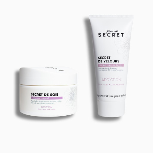 PFLEGE DUO Peeling & Körpercreme ADDICTION