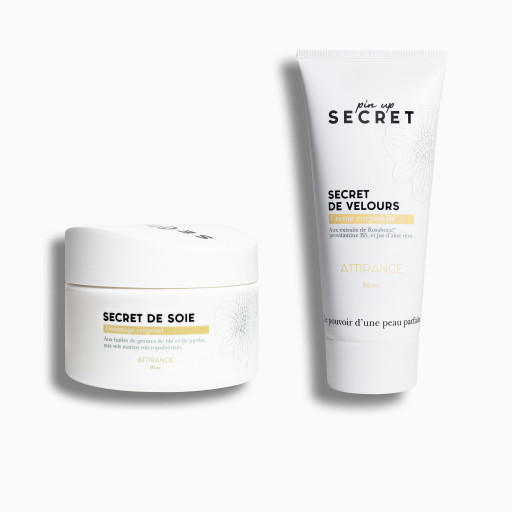 PFLEGE DUO Peeling & Körpercreme ATTIRANCE