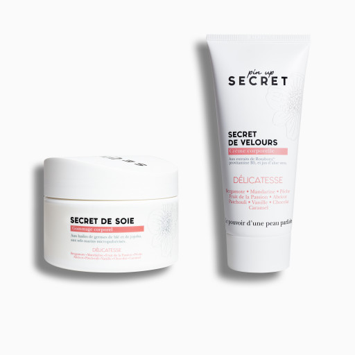 PFLEGE DUO Peeling & Körpercreme DELICATESSE