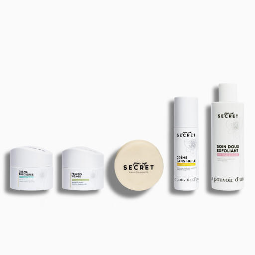 Set Komplett mit Soin doux Exfoliant